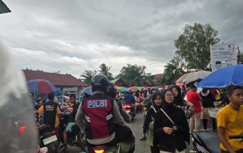 Dalam Rangka Menjaga kondusivitas Wilayah Saat Bulan Suci Ramadan, Sat Samapta Polres PALI Menggelar Patroli Perintis Presisi