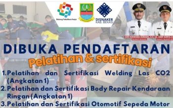 Kabar Gembira: DISNAKER Kabupaten Bekasi Gelar Pelatihan dan Sertifikasi Kerja!