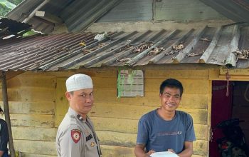 Polsek Talang Ubi Berbagi Takjil, Wujud Kepedulian Polri di Bulan Suci Ramadhan