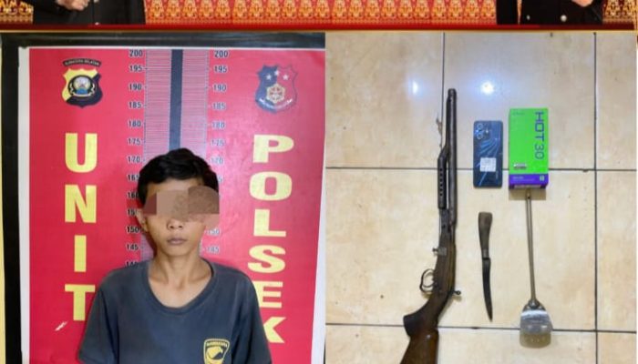 Polsek Talang Ubi Berhasil Bekuk Pelaku Pencurian Dengan Pemberatan di PALI