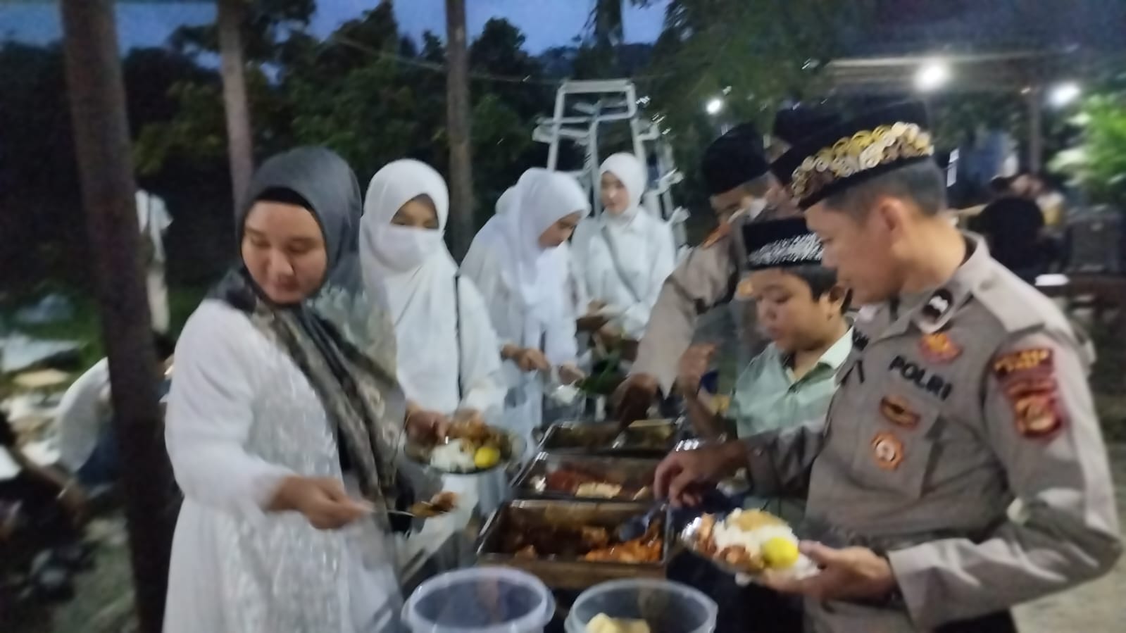 Polsek Talang Ubi Gelar Buka Bersama dan Sholat Tarawih Berjamaah dalam Rangka Ramadhan 1446 H