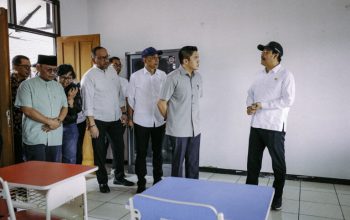 Seskab dan Mensos Cek Kesiapan Sekolah Rakyat di Bekasi