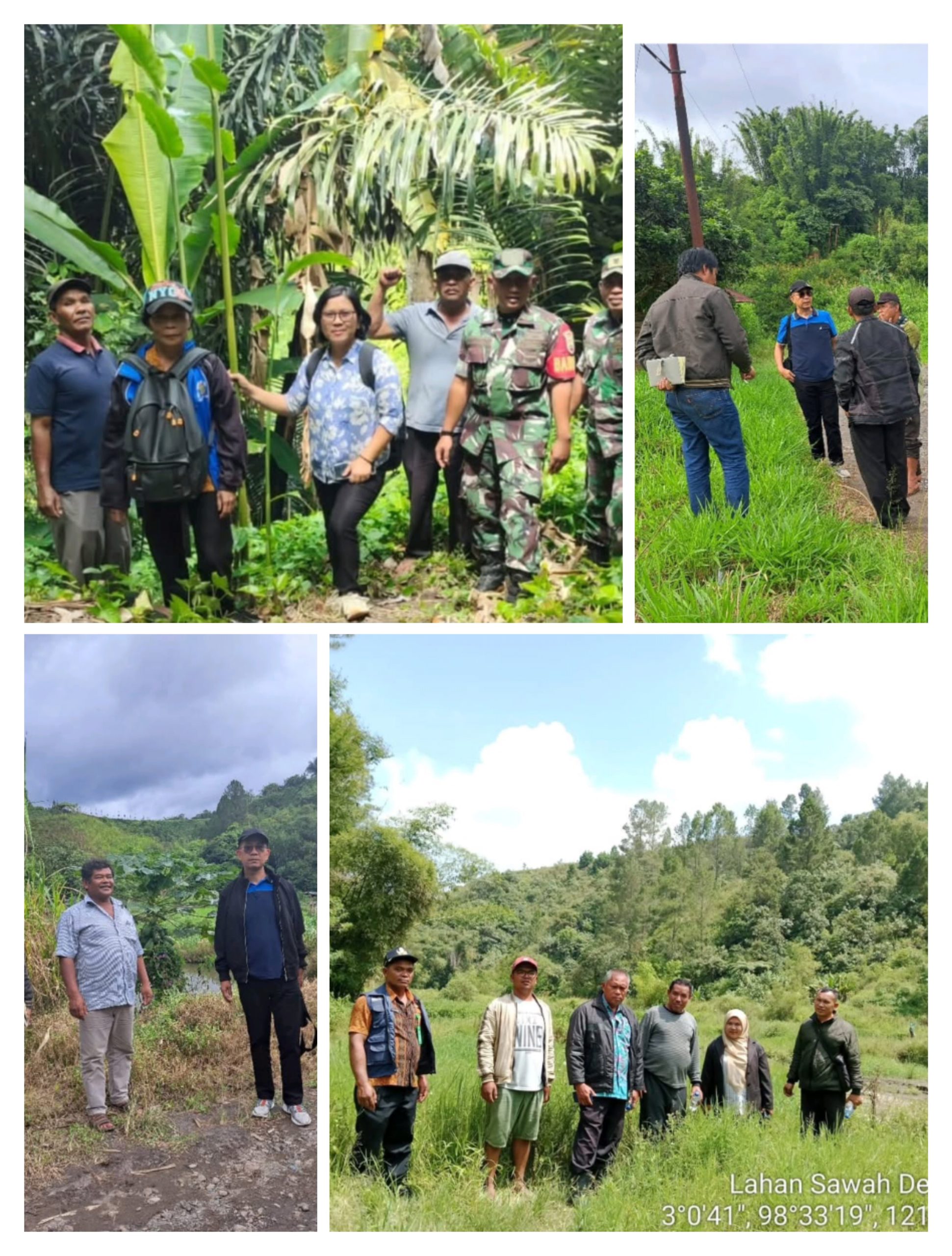 KEGIATAN PEMETAAN LAHAN PERTANIAN UNTUK PENGUSULAN PROGRAM CETAK SAWAH