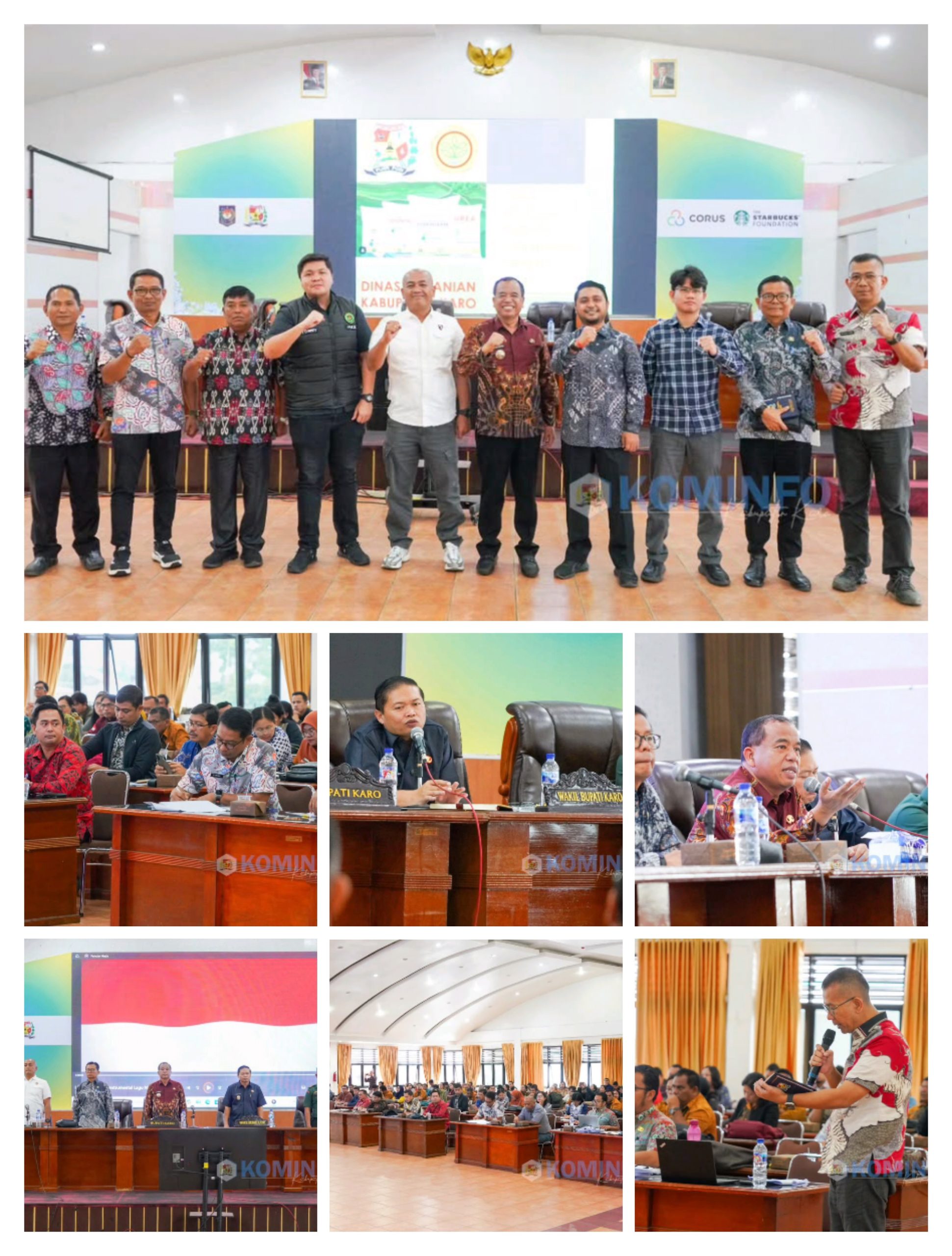 Bupati Karo Gelar Rapat Evaluasi dan Pengawasan Penyaluran Pupuk Bersubsidi Kabupaten Karo