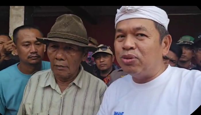 Kang Dedi Mulyadi Tertibkan Bangunan Liar di Bantaran Sungai Bekasi