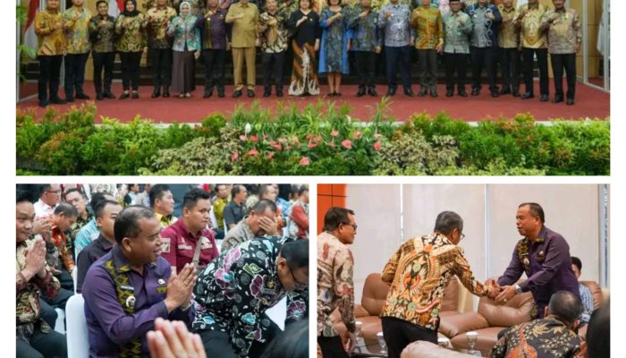 Bupati Karo Hadiri Acara Serah Terima Jabatan Kepala BPK Perwakilan Provinsi Sumatera Utara