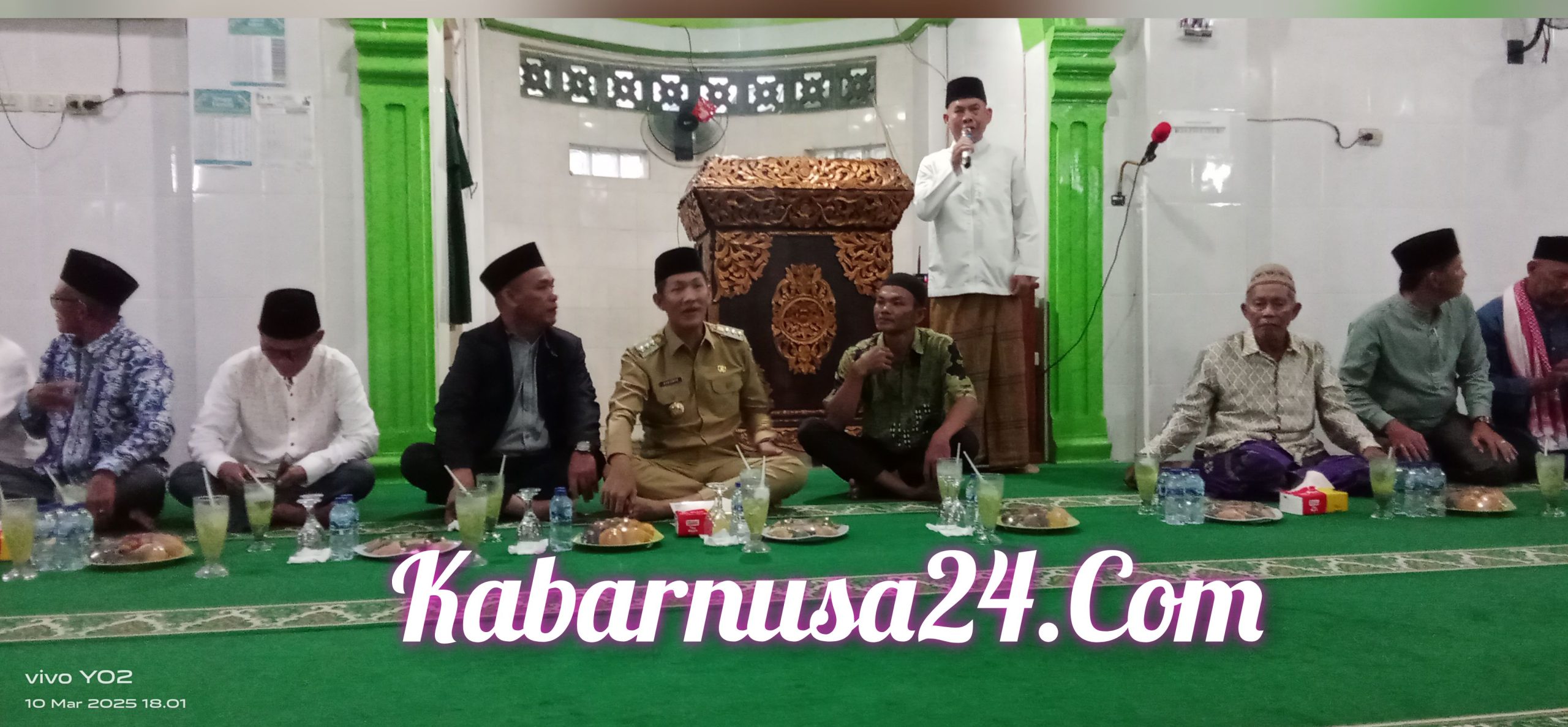 Pemerintah Kabupaten PALI Gelar Safari Ramadhan 1446 H di Masjid Muhajirin Desa Air Itam Timur