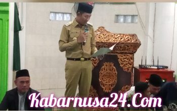 Pemerintah Kabupaten PALI Gelar Safari Ramadhan 1446 H di Masjid Muhajirin Desa Air Itam Timur