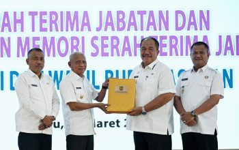 Serah Terima Jabatan Bupati Asahan, Wagub Sumut Surya Ajak Selaraskan Pembangunan Pemkab dan Pemprov