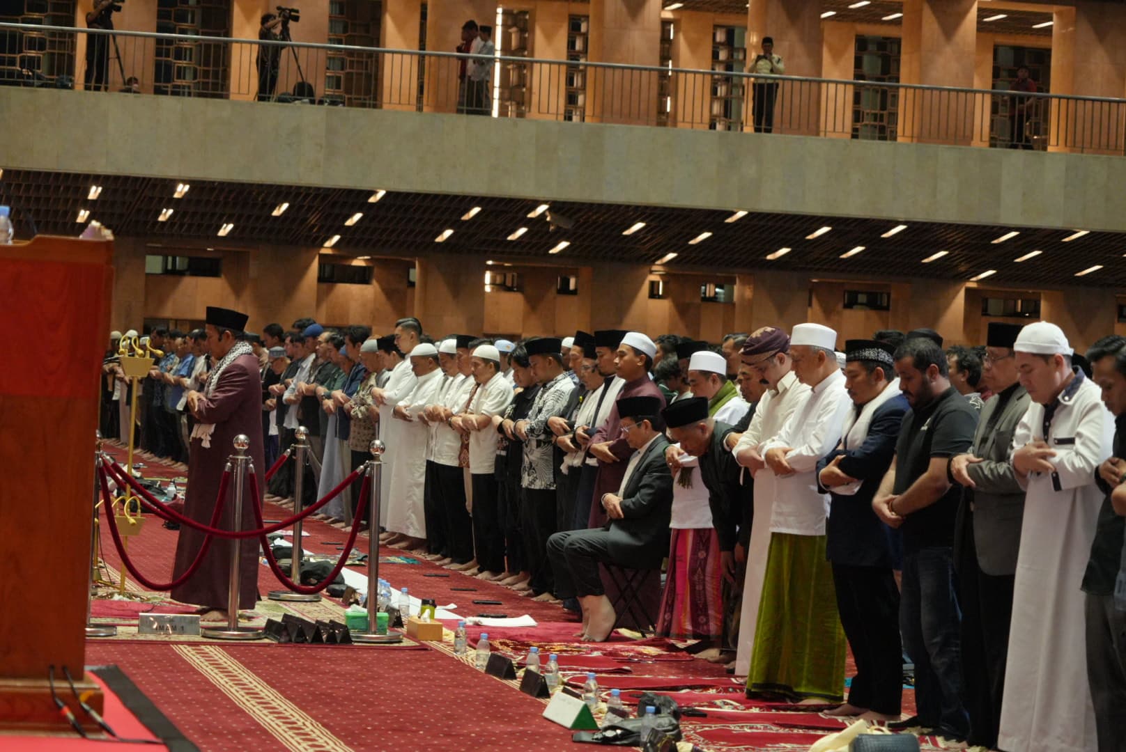 Di depan Ribuan Jamaah Tarawih Istiqlal, Menag Jelaskan Keutamaan Niat Puasa