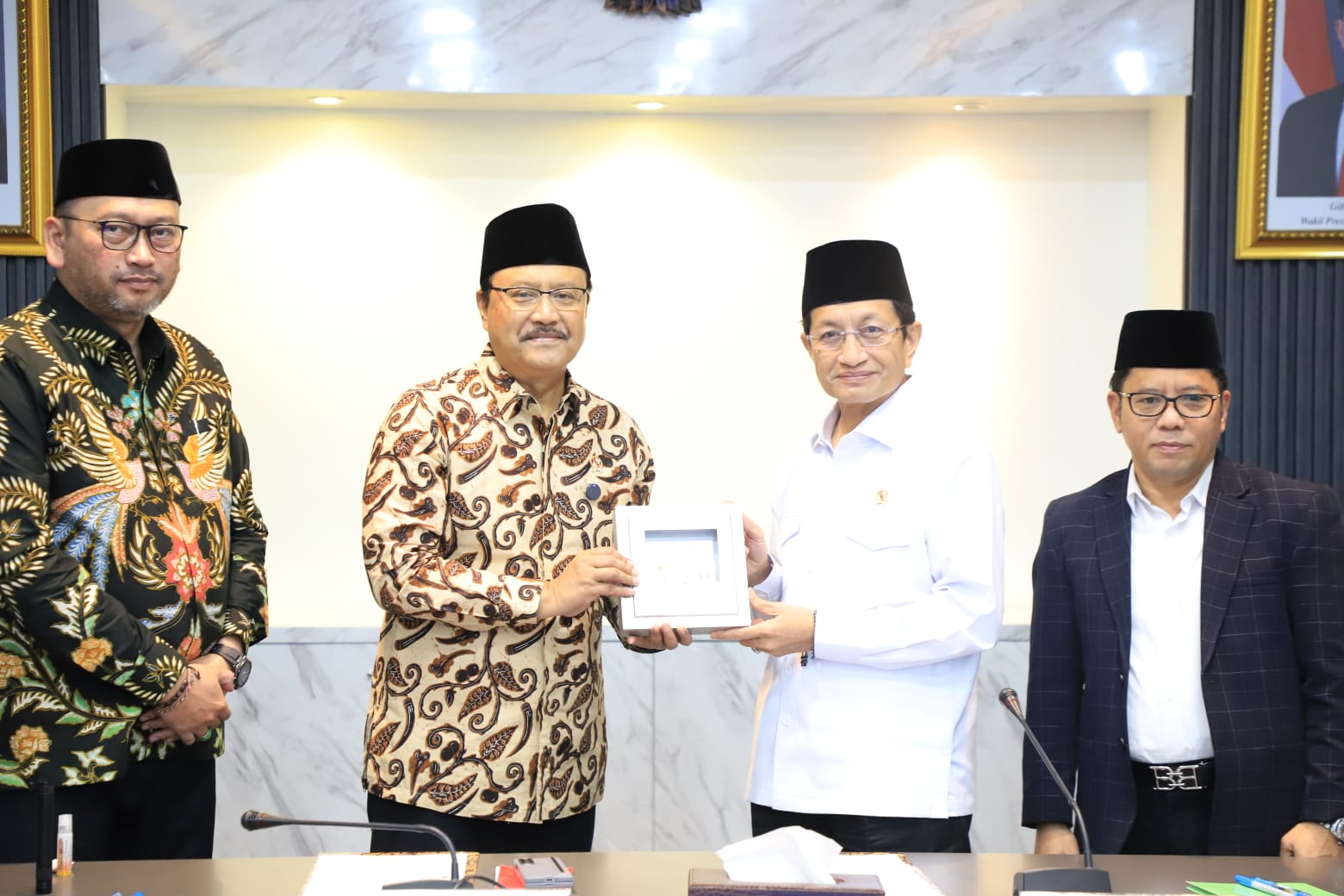 Kemenag & Kemensos Sinergi Penguatan Program Sosial Keagamaan, Termasuk Madrasah Rakyat