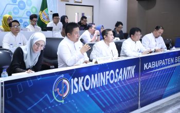 Pemkab Bekasi Gelar Rapat Virtual Tindak Lanjuti Inpres Efisiensi Belanja