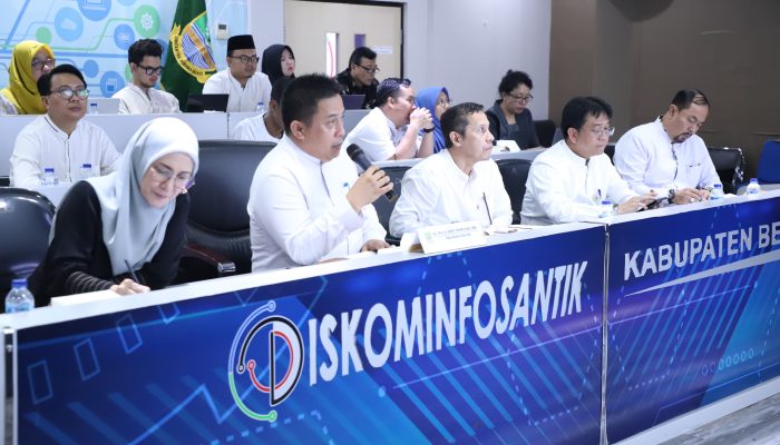 Pemkab Bekasi Gelar Rapat Virtual Tindak Lanjuti Inpres Efisiensi Belanja