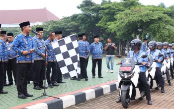 Wabup Bekasi Lepas 23 Kendaraan untuk Layanan Adminduk