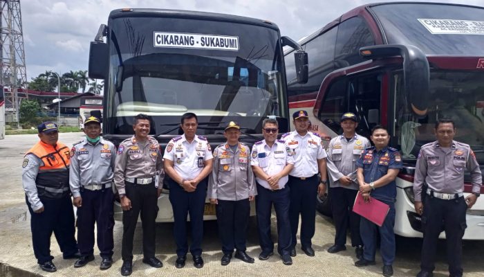 Pastikan Kendaraan Layak Jalan, Dishub Kabupaten Bekasi Lakukan Ram Check