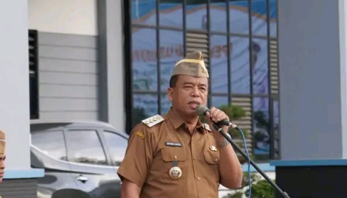 Bupati Karo Pimpin Apel Pagi Gabungan Perdana di Lingkungan Pemerintah Kabupaten Karo