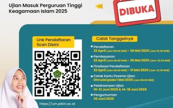 Pendaftaran Ujian Masuk PTKIN Dibuka, Ini Cara Daftar dan Jadwalnya