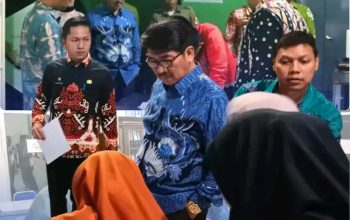Bupati Lampung Utara Lakukan Sidak Ke Sejumlah Bagian dan Dinas