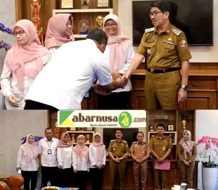 Bupati Lampung Utara Terima Kunjungan Kerja Sentra Wiyataguna Bandung Kemensos RI