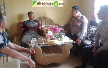 Kapolsek Bukit Kemuning Gelar Patroli Sambang Warga dan Sampaikan Pesan Kamtibmas
