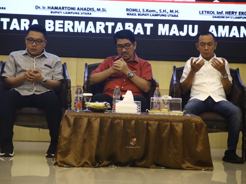 Pemkab Lampung Utara dan Forkopimda Perkuat Sinergi Bersama Insan Pers Lewat Temu Ramah
