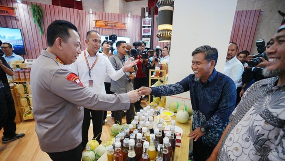 Buka Rakernis Densus 88 Polri, Kapolri Tinjau BOOTH Usaha Sahabat Densus 88 Eks Nafiter