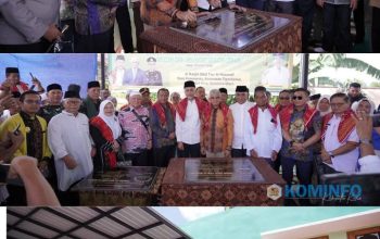Perkuat Nilai Religius dan Akses Air Bersih, Bupati Karo Resmikan Masjid Jabal Tsur Al Musannif dan Sarana Air Bersih di Desa Penampen