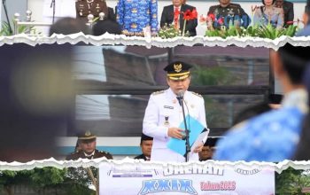 Wakil Bupati Karo Pimpin Upacara Peringatan Hari Otonomi Daerah XXIX Tahun 2025 Kabupaten Karo