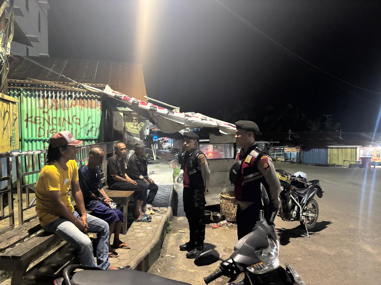 Dalam Perayaan Idul Fitri, Jajaran Sat Samapta Polres PALI Menggelar Patroli Perintis Presisi