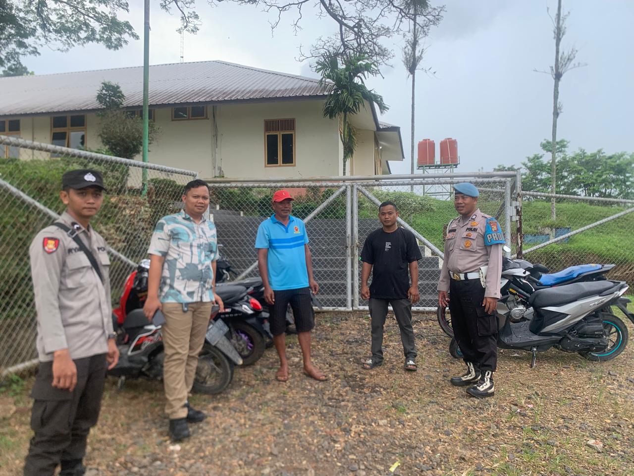 POLSEK TALANG UBI TINGKATKAN PENGAMANAN OBJEK WISATA SAAT LEBARAN