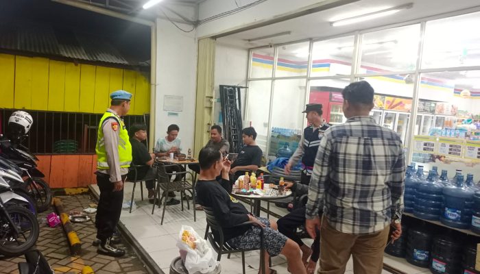 Polsek Talang Ubi Gelar KRYD, Jaga Kamtibmas dan Tertib Lalu Lintas di Wilayah Perbatasan