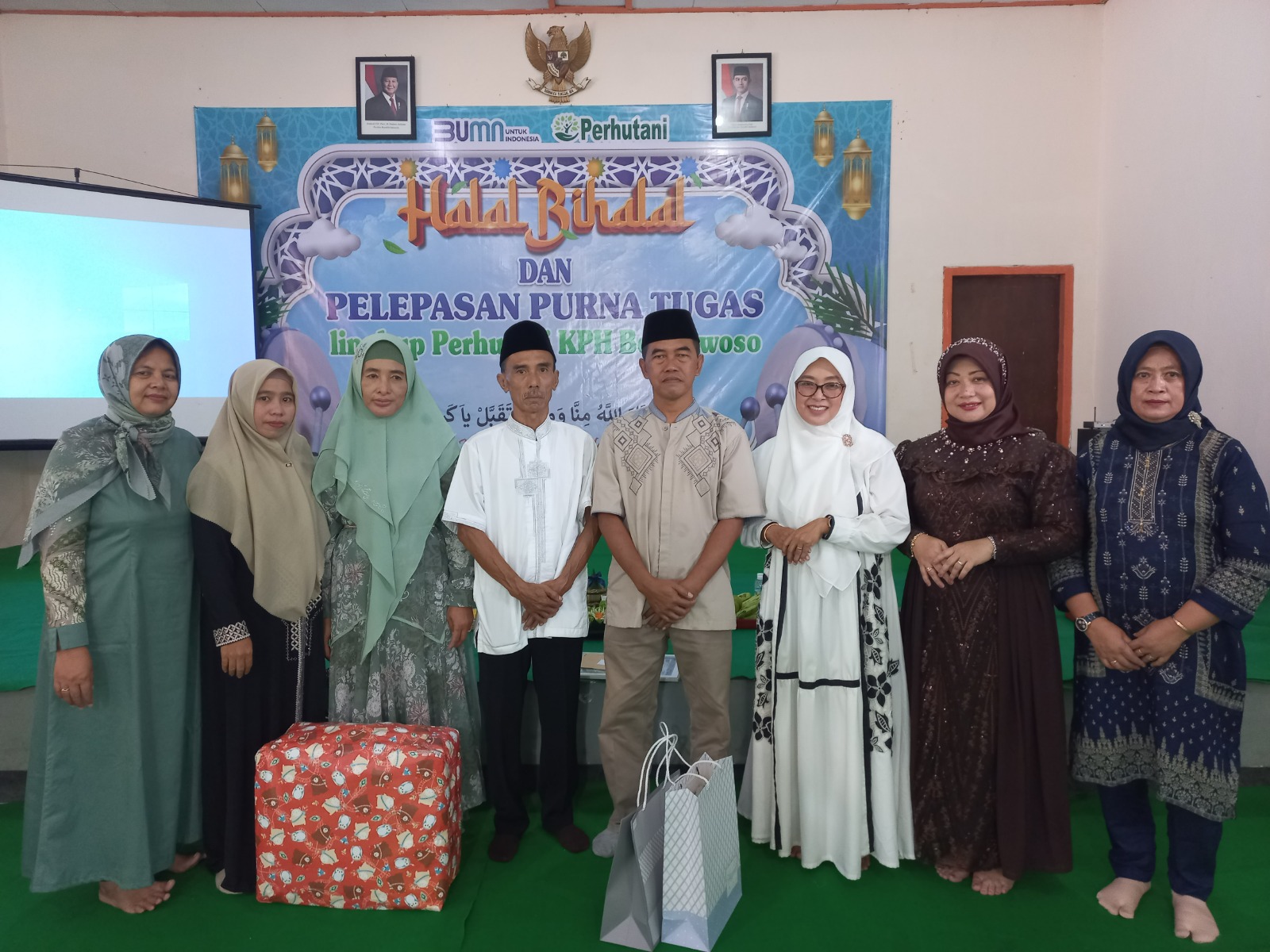 Perhutani Bondowoso Gelar Halal Bihalal & Pelepasan Karyawan Purna Tugas