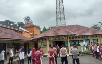 Apel Pagi Rutin kembali digelar, Menegaskan Semangat kesiapsiagaan Personil Dalam Menjalankan Tugas