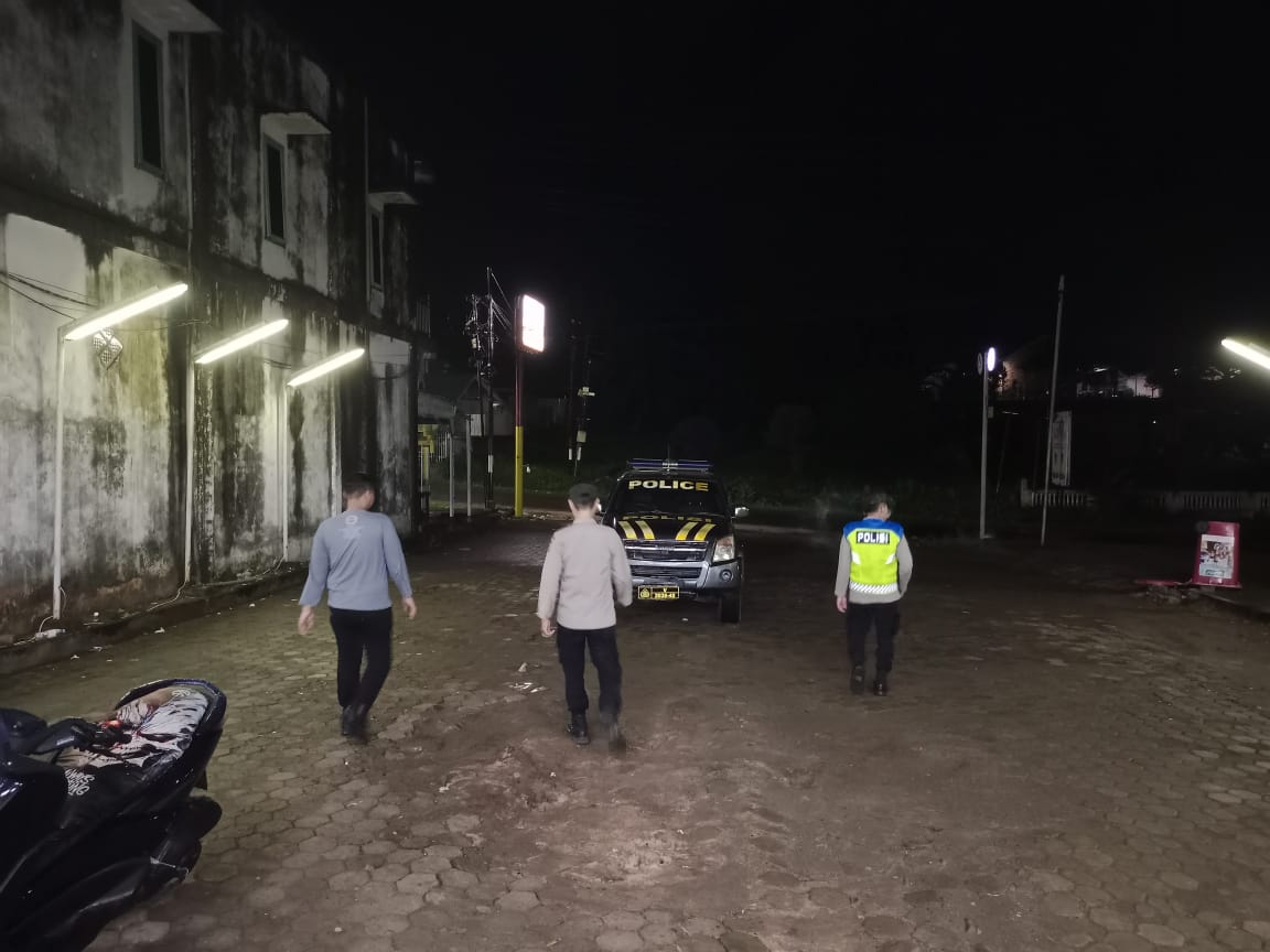 POLSEK TALANG UBI GELAR KRYD UNTUK CIPTAKAN KEAMANAN WILAYAH DAN KETERTIBAN LALU LINTAS