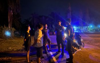 Sat Samapta Polres PALI Gelar Patroli Perintis Presisi, Jaga Kondusifitas Wilayah di Malam Akhir Pekan