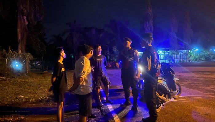 Sat Samapta Polres PALI Gelar Patroli Perintis Presisi, Jaga Kondusifitas Wilayah di Malam Akhir Pekan