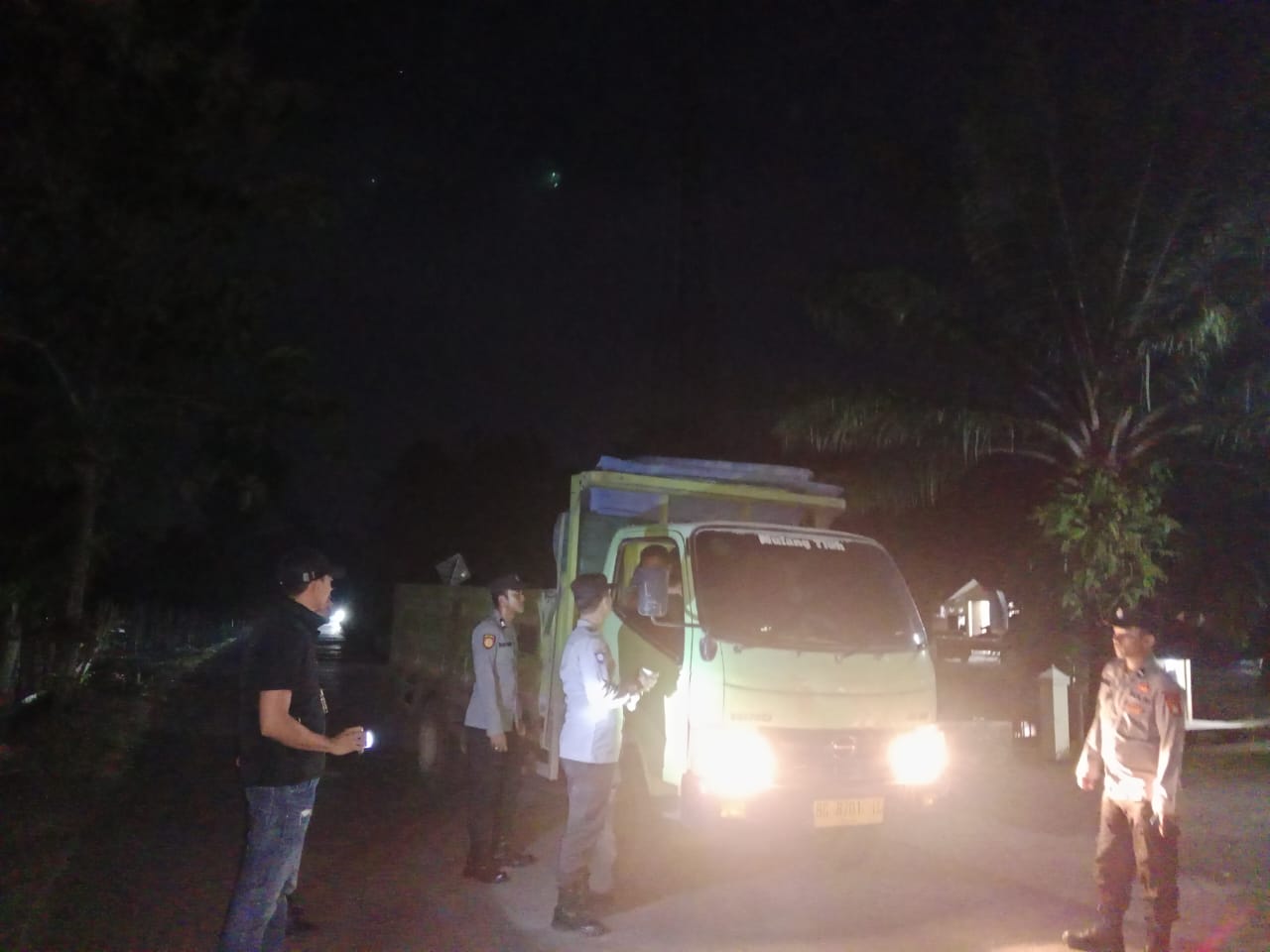 Polsek Tanah Abang Gelar Razia Malam Minggu, Amankan Dua Kendaraan Tak Lengkap Surat
