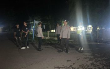 Polsek Tanah Abang Gelar Razia Malam, Ciptakan Situasi Aman dan Kondusif di Wilayah Hukum