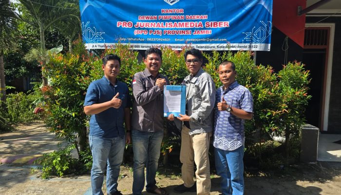 . Ketum DPP PJS Kunjungi Jambi, Perkuat Langkah Jadi Konstituen Dewan Pers