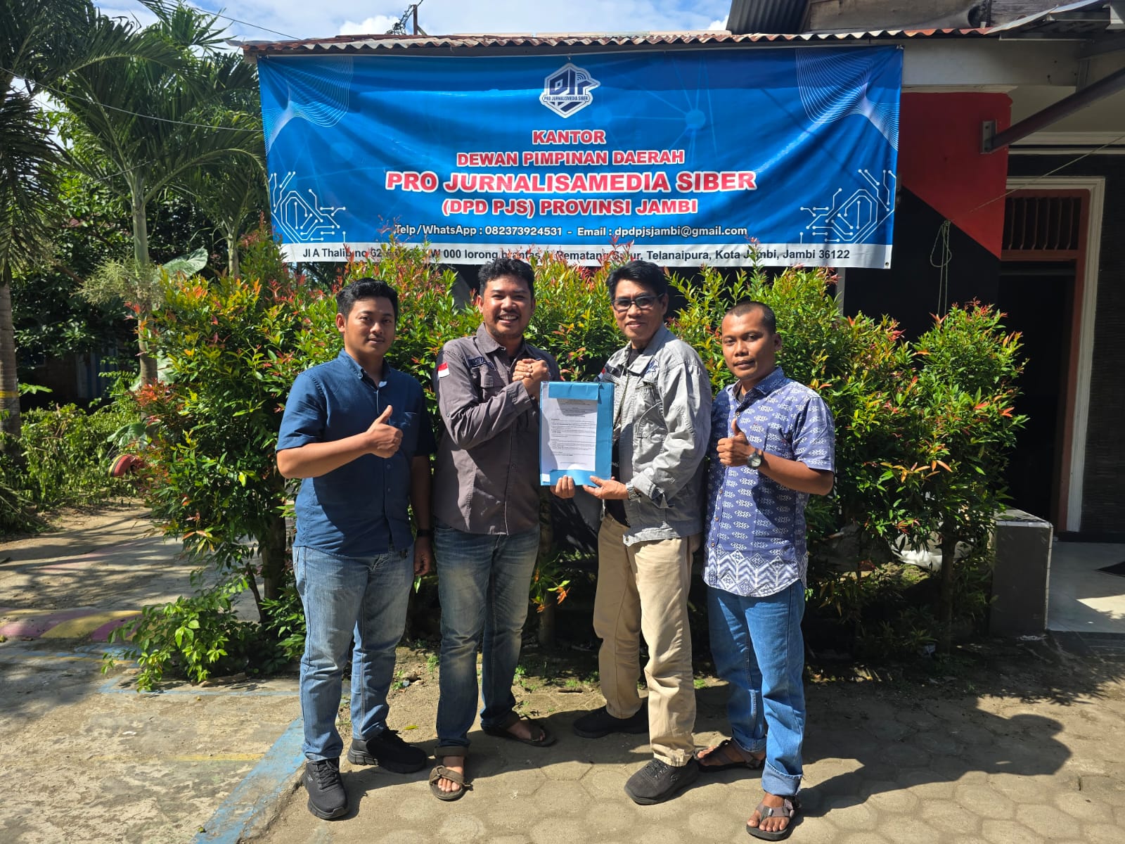 . Ketum DPP PJS Kunjungi Jambi, Perkuat Langkah Jadi Konstituen Dewan Pers
