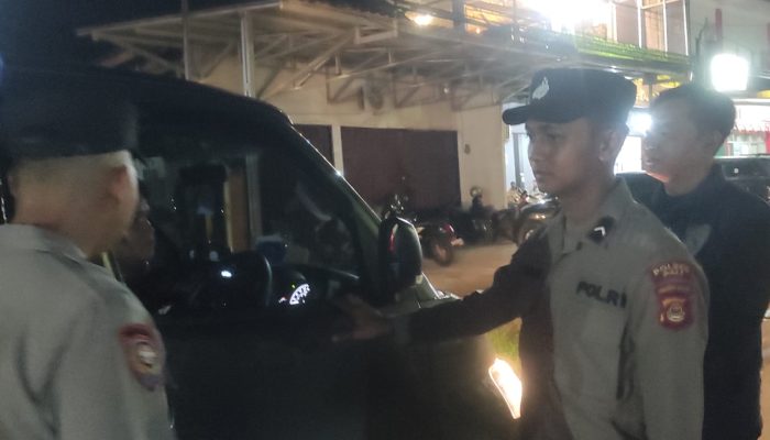 Polsek Talang Ubi Gelar KRYD, Tegakkan Kamtibmas di Wilayah Hukum PALI