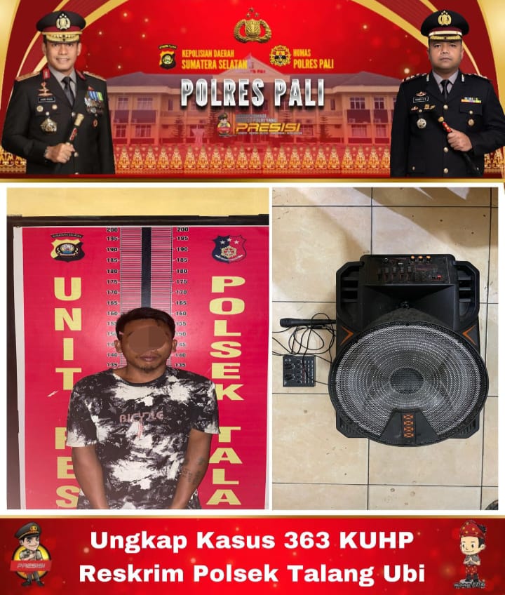 Tim Elang Unit Reskrim Polsek Talang Ubi Berhasil Mengungkap kasus Pencurian Dengan Pemberatan