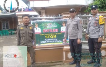 Patroli Ketat Polsek Talang Ubi Pastikan Keamanan Penginapan Kafilah STQH ke-XXVIII di Kabupaten PALI