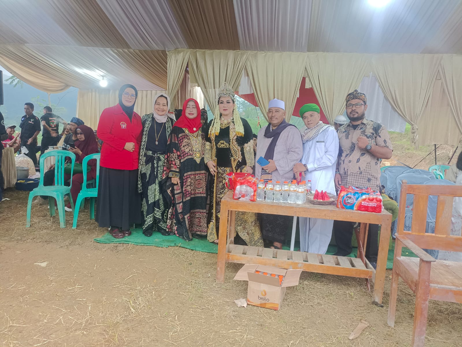 Momen Halal Bihalal YP Resikobra Resmikan Pembangunan Pesanggrahan Sekar Kedaton Galuh Pakuan Padjajaran