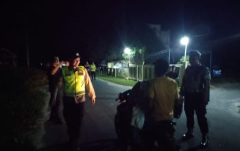 Polsek Penukal Utara Gelar Razia Terpadu Cegah 3C dan Pekat ,Situasi Aman dan Kondusif