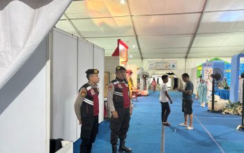 Polres PALI Laksanakan Pengamanan Kegiatan UMKM di Gelora November Komperta "Polri Hadir untuk Memberikan Rasa Aman kepada Masyarakat," Tegas Kapolres PALI