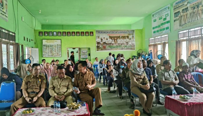 Pembentukan Koperasi Merah Putih di Desa Simpang Tais, Polsek Talang Ubi Kawal Kegiatan Hingga Aman dan Kondusif