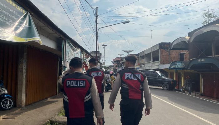 Sat Samapta Polres PALI Gencarkan Patroli Perintis Presisi, Wujudkan Kamtibmas Kondusif di Titik Rawan