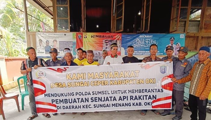 Polda Sumsel: Sungai Ceper Bukan Lagi Sentra Peredaran Senpira