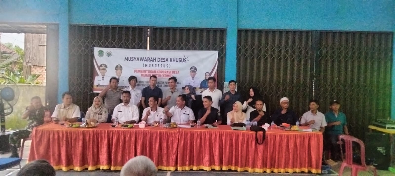Pemerintah Desa Lubuk Tampui Gelar Musyawarah Desa Khusus Dalam Rangka Pembentukan Koperasi Mareh Putih